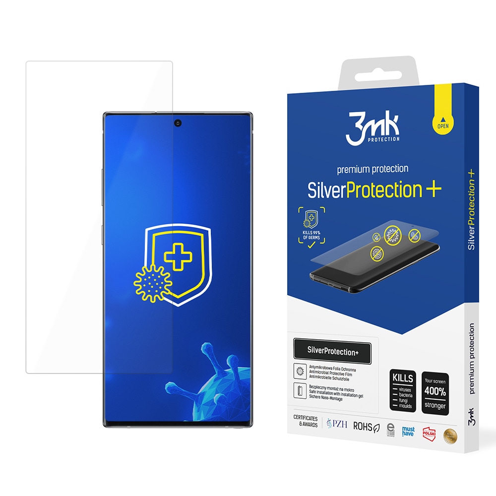 3mk SilverProtection+ beskyttelsesfilm til Samsung Galaxy Note 10+
