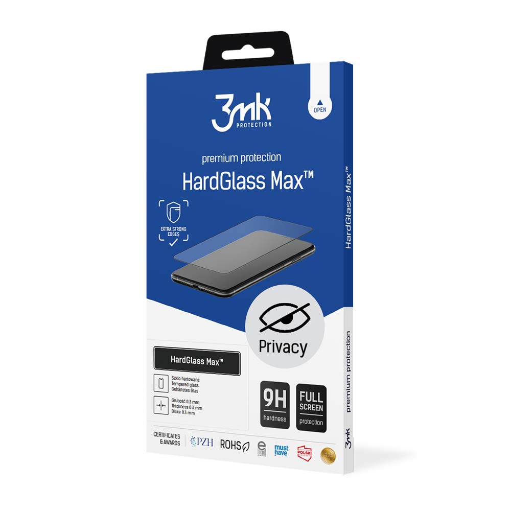 Apple iPhone 12 og 12 Pro – 3mk HardGlass Max Privacy™