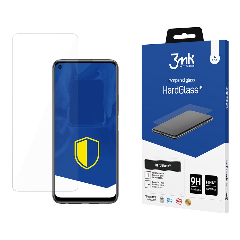 9H 3mk HardGlass™-glas til Huawei P40 Lite 5G