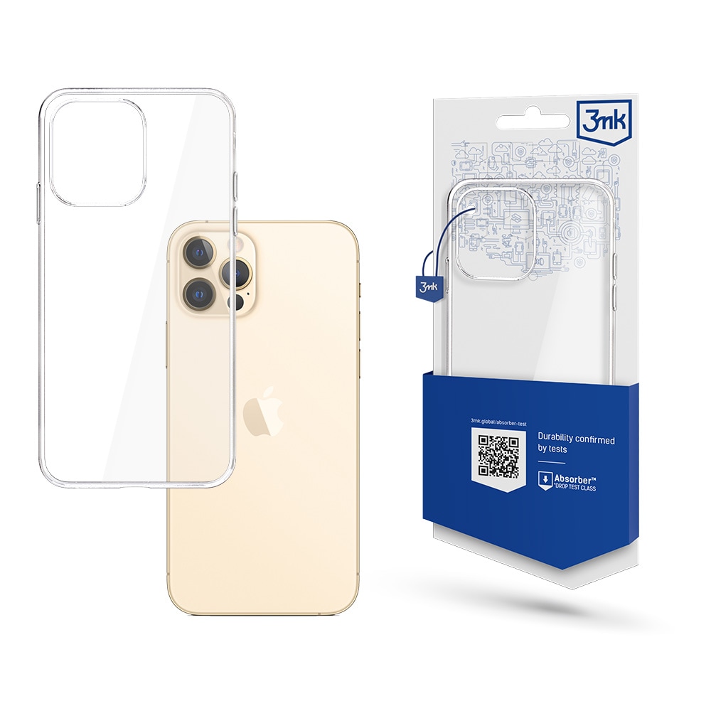3mk gennemsigtigt cover til iPhone 13 Pro Max – gennemsigtigt