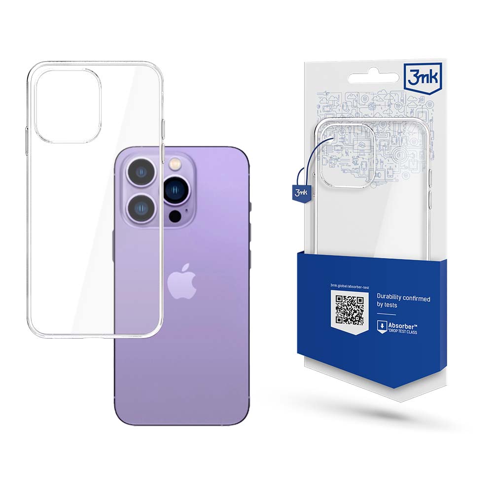 Apple iPhone 14 Pro Max – 3mk gennemsigtigt cover