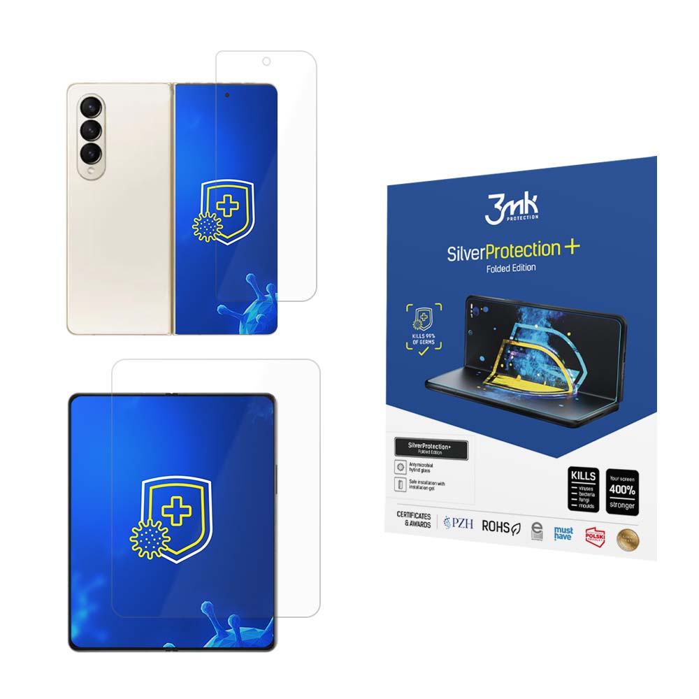 3mk SilverProtection+ Folded Edition beskyttelsesfilm til Samsung Galaxy Z Fold 4
