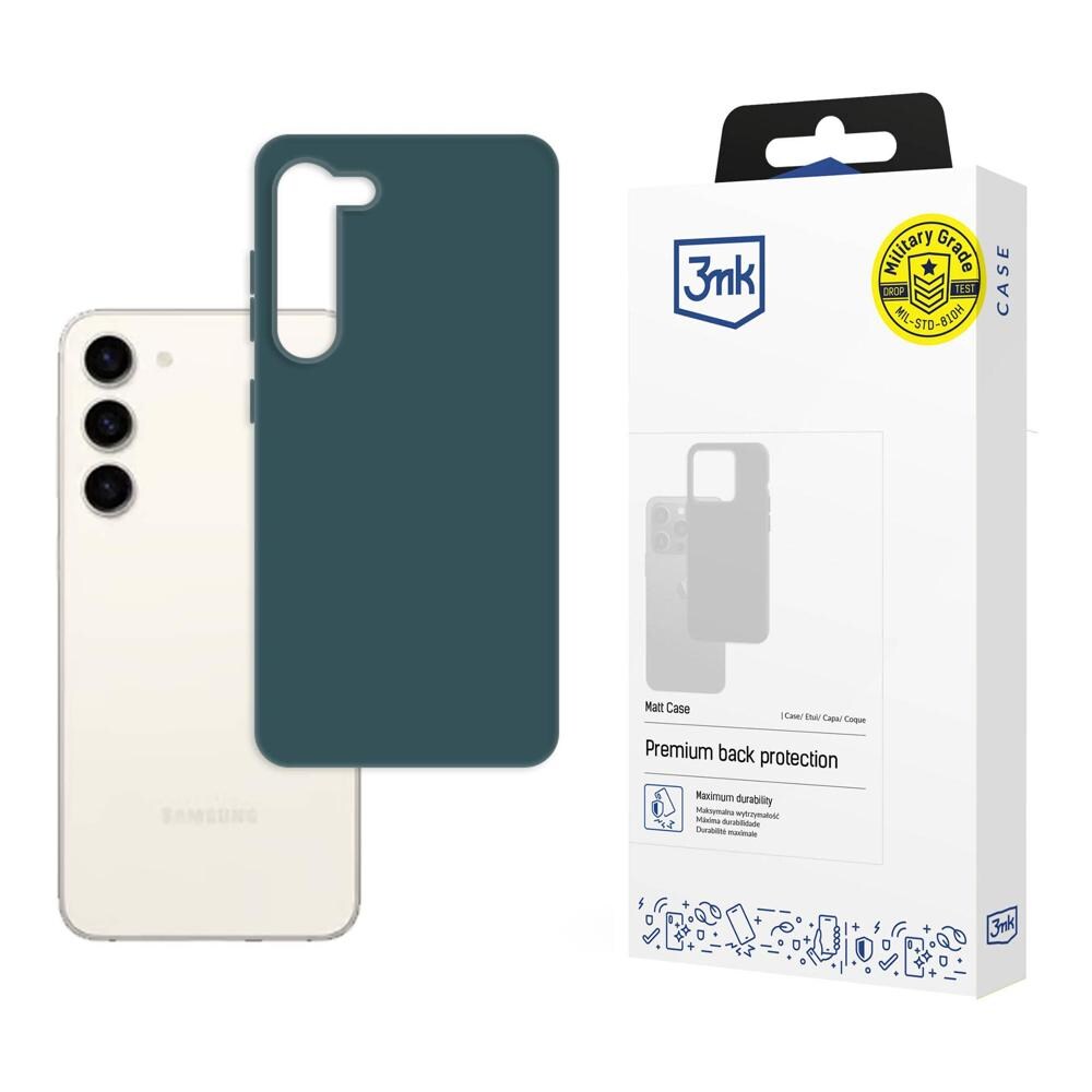Samsung Galaxy S23 5G – 3mk mat etui i lovage