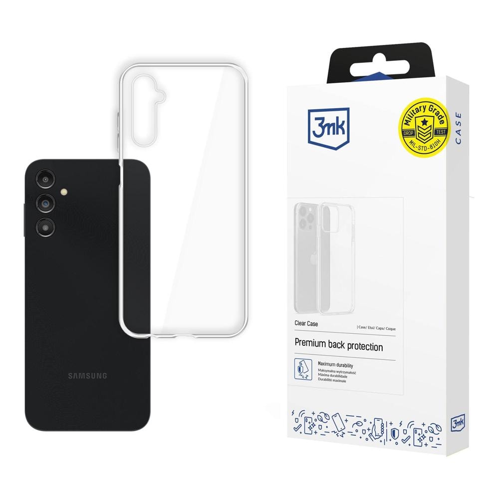 3mk gennemsigtigt cover til Samsung Galaxy A14 4G / 5G – gennemsigtigt