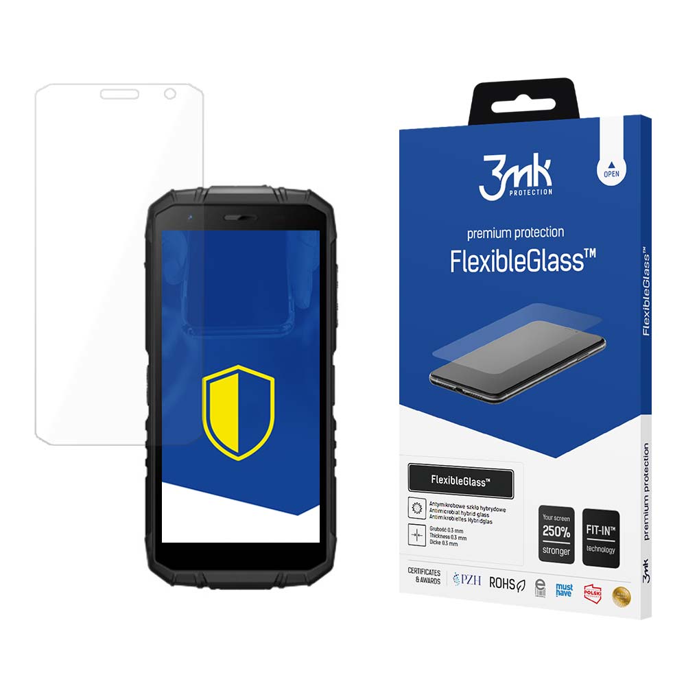 3mk FlexibleGlass™ hybridglas til Doogee S41 Pro
