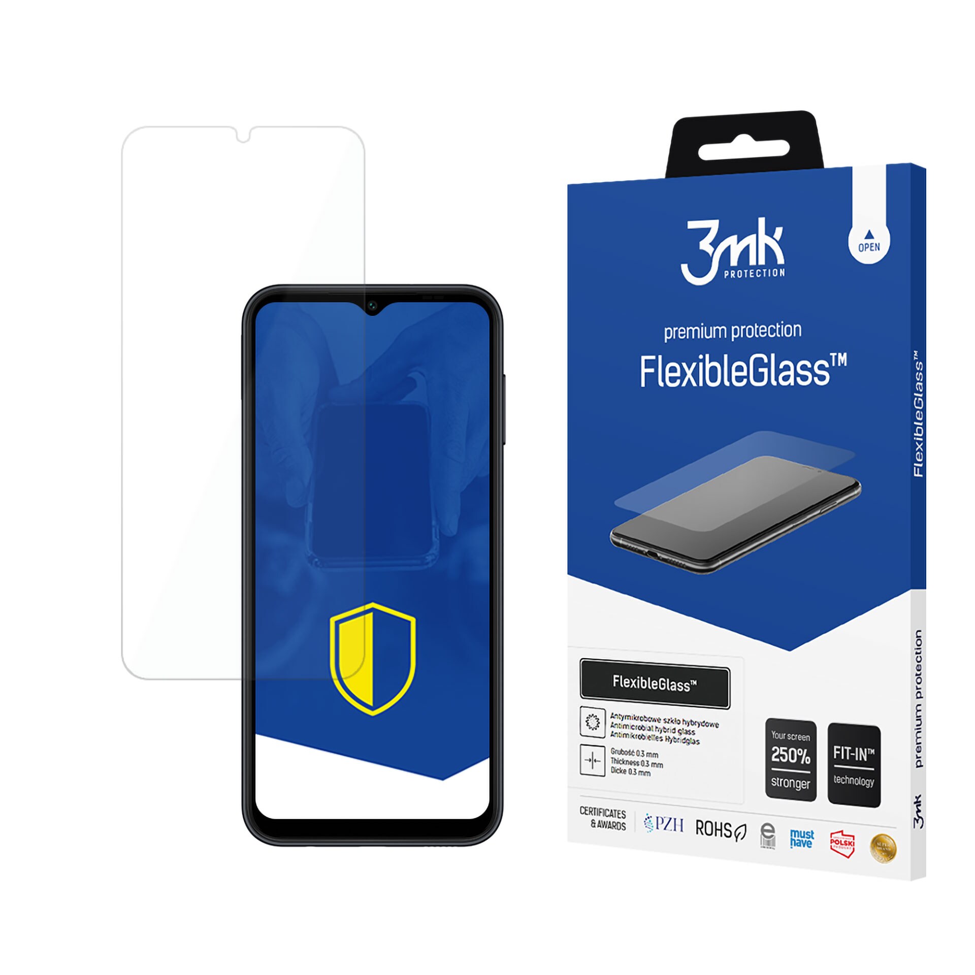 3mk FlexibleGlass™ hybridglas til Samsung Galaxy A14 4G / 5G