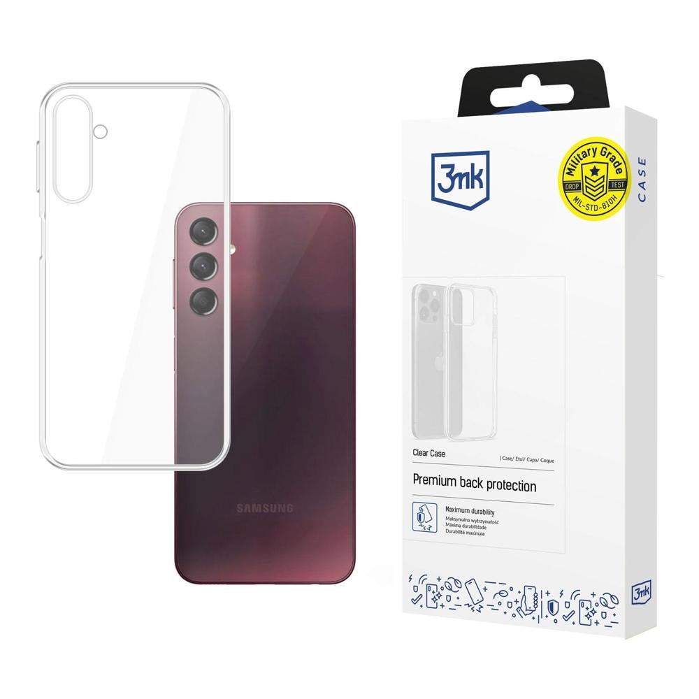 3mk gennemsigtigt cover til Samsung Galaxy A24 4G – gennemsigtigt