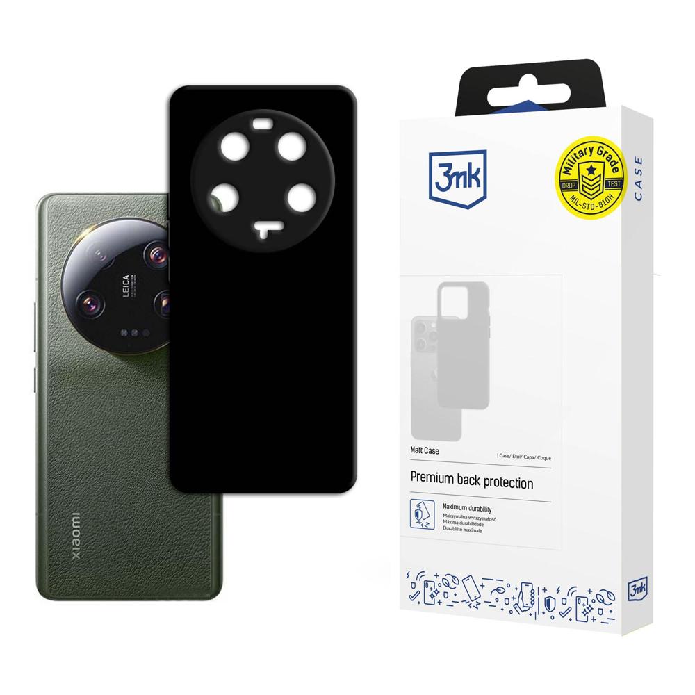 Xiaomi 13 Ultra 5G – 3mk mat etui, sort