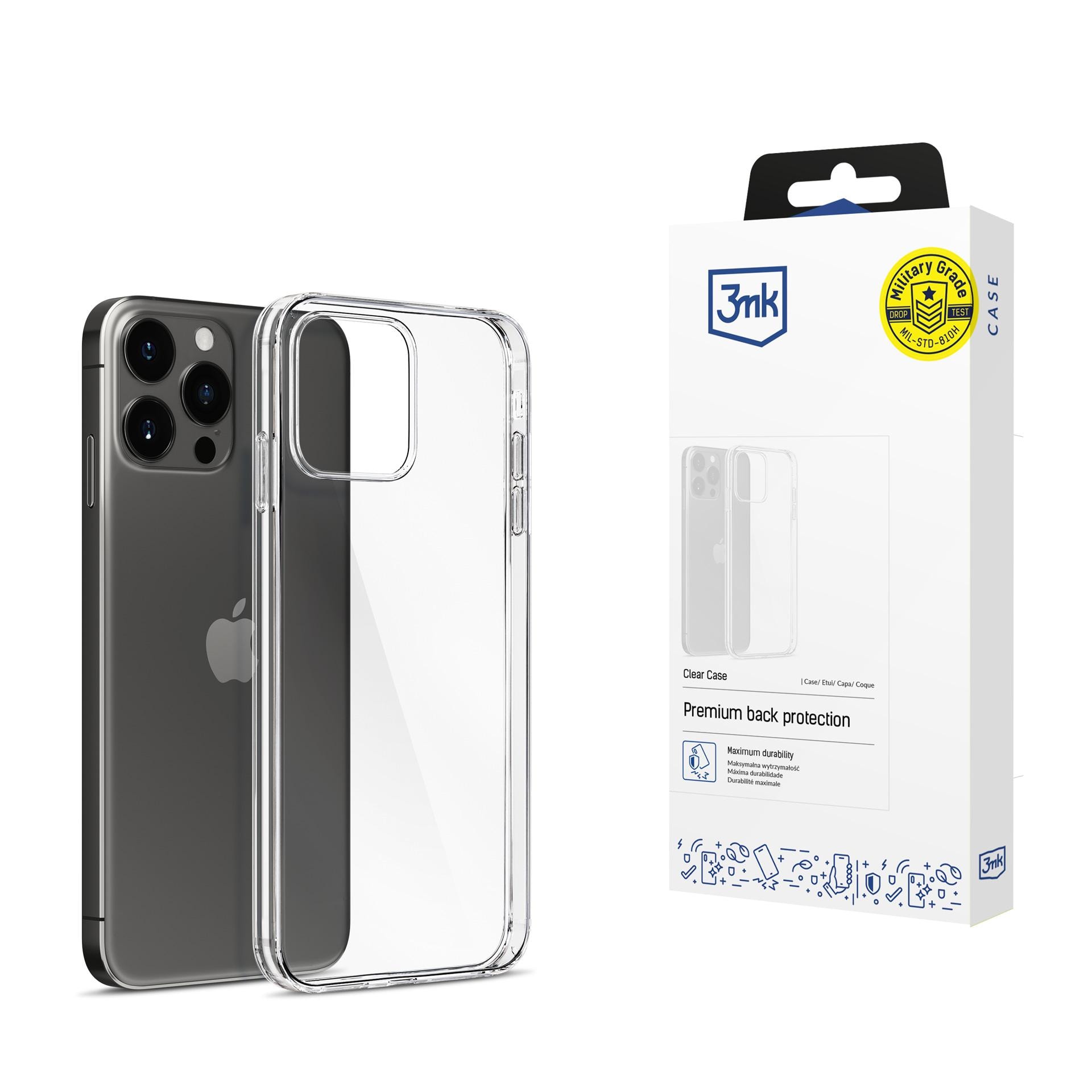 Apple iPhone 15 Pro – 3mk gennemsigtigt cover