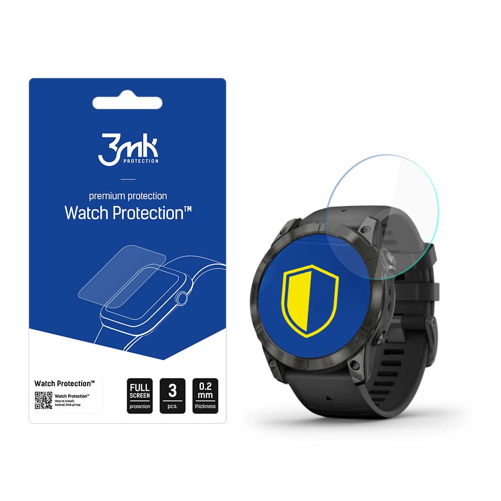 Garmin Epix Pro 2. generation 42 mm – 3mk Watch Protection™ med FlexibleGlass Lite