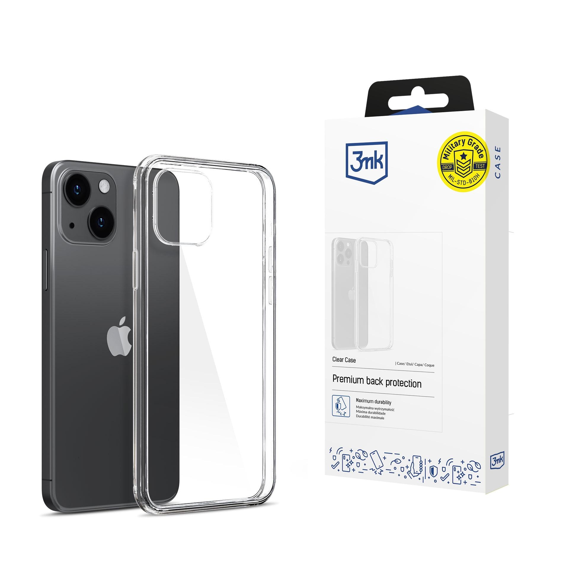 Apple iPhone 15 Plus – 3mk gennemsigtigt cover