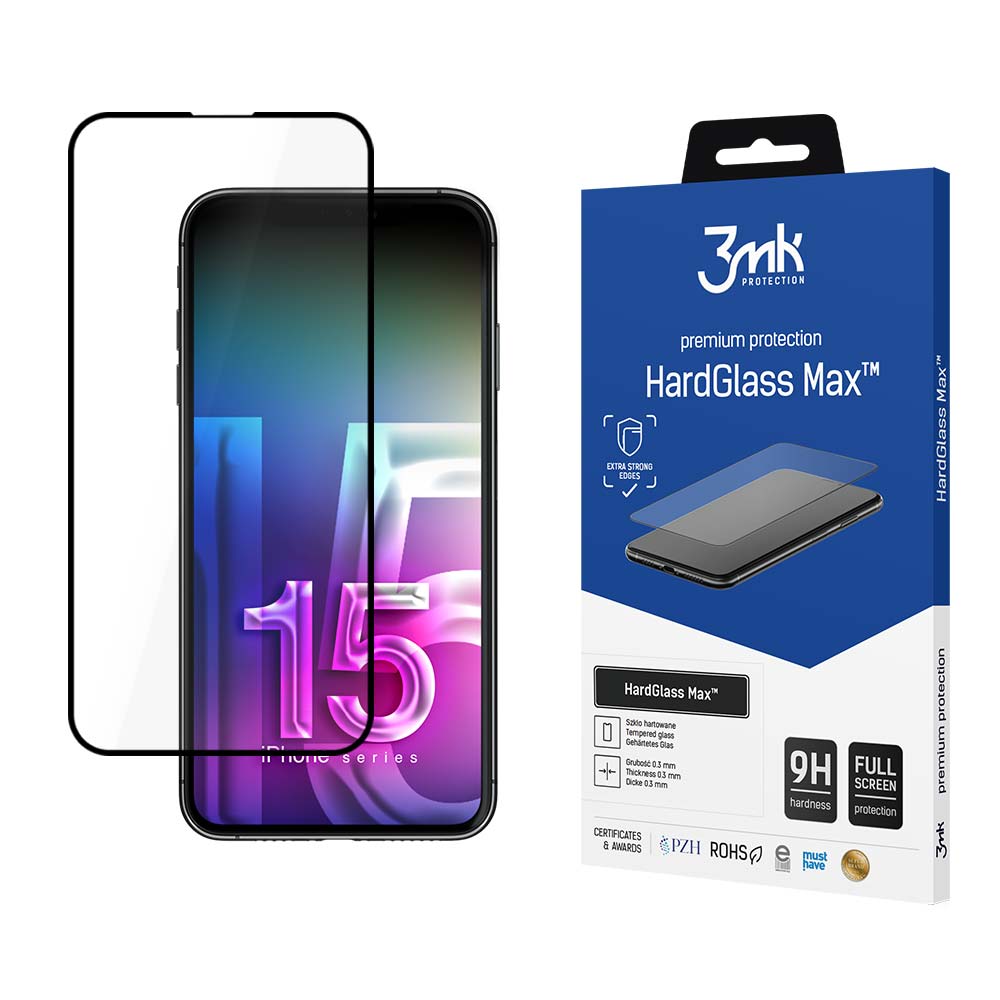 Apple iPhone 15 Plus – 3mk HardGlass Max™