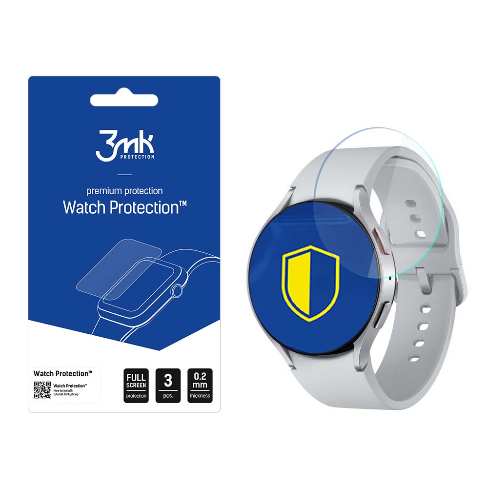 Samsung Galaxy Watch 6 44 mm – 3mk Watch Protection™ med FlexibleGlass Lite