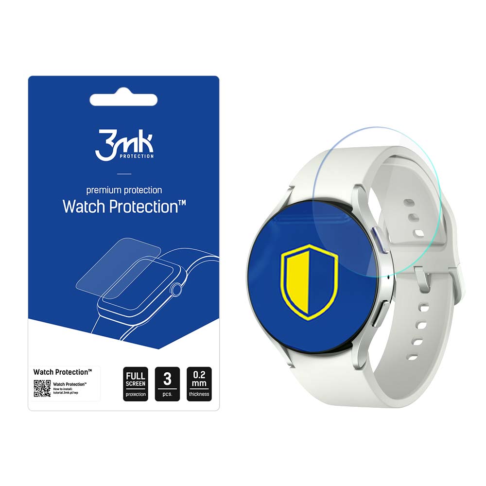 Samsung Galaxy Watch 6 40 mm – 3mk Watch Protection™ v. FlexibleGlass Lite