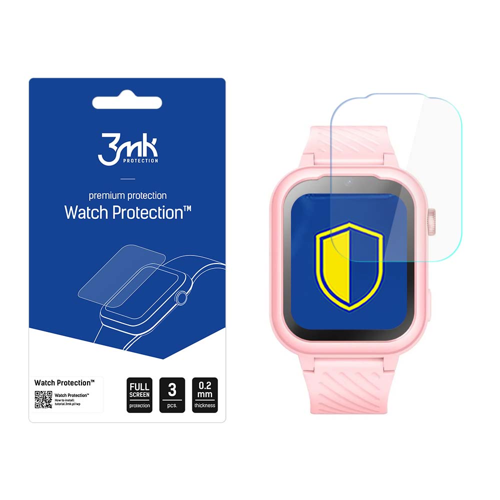 3mk Watch Protection™ v. FlexibleGlass hybridglas på Garett Kids Essa