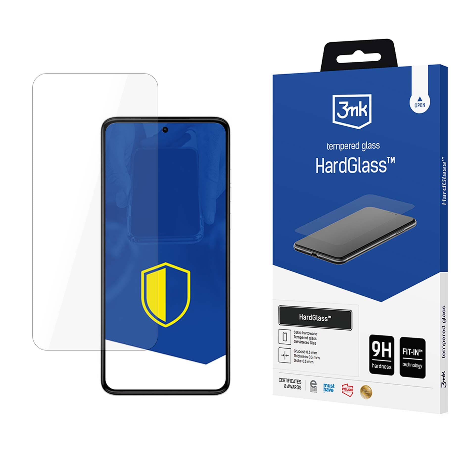 9H 3mk HardGlass™-glas til Motorola Moto G84 5G