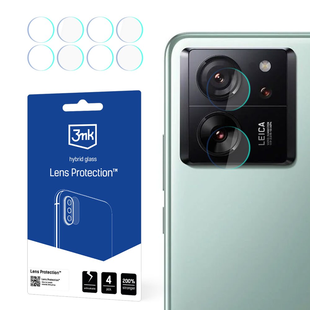3mk Lens Protection™ hybridkameraobjektivglas til Xiaomi 13T / 13T Pro