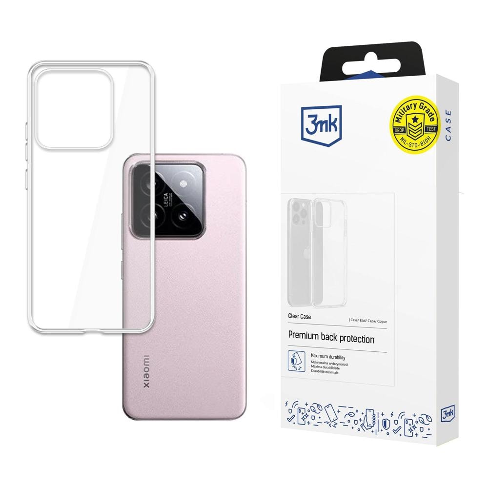 3mk gennemsigtigt cover til Xiaomi 14