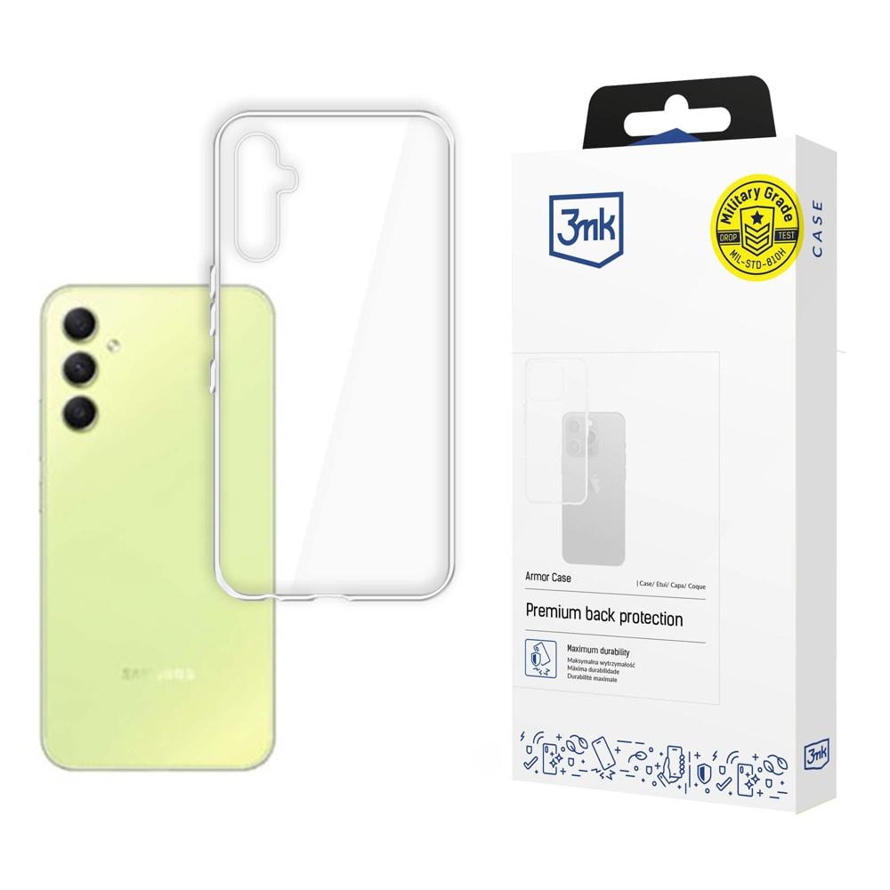 3mk Armor-etui til Samsung Galaxy A55 5G – gennemsigtigt