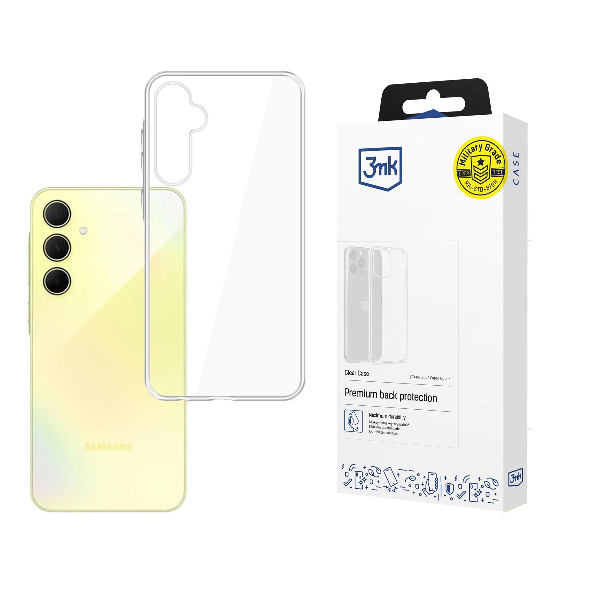 3mk gennemsigtigt cover til Samsung Galaxy A35 5G – gennemsigtigt