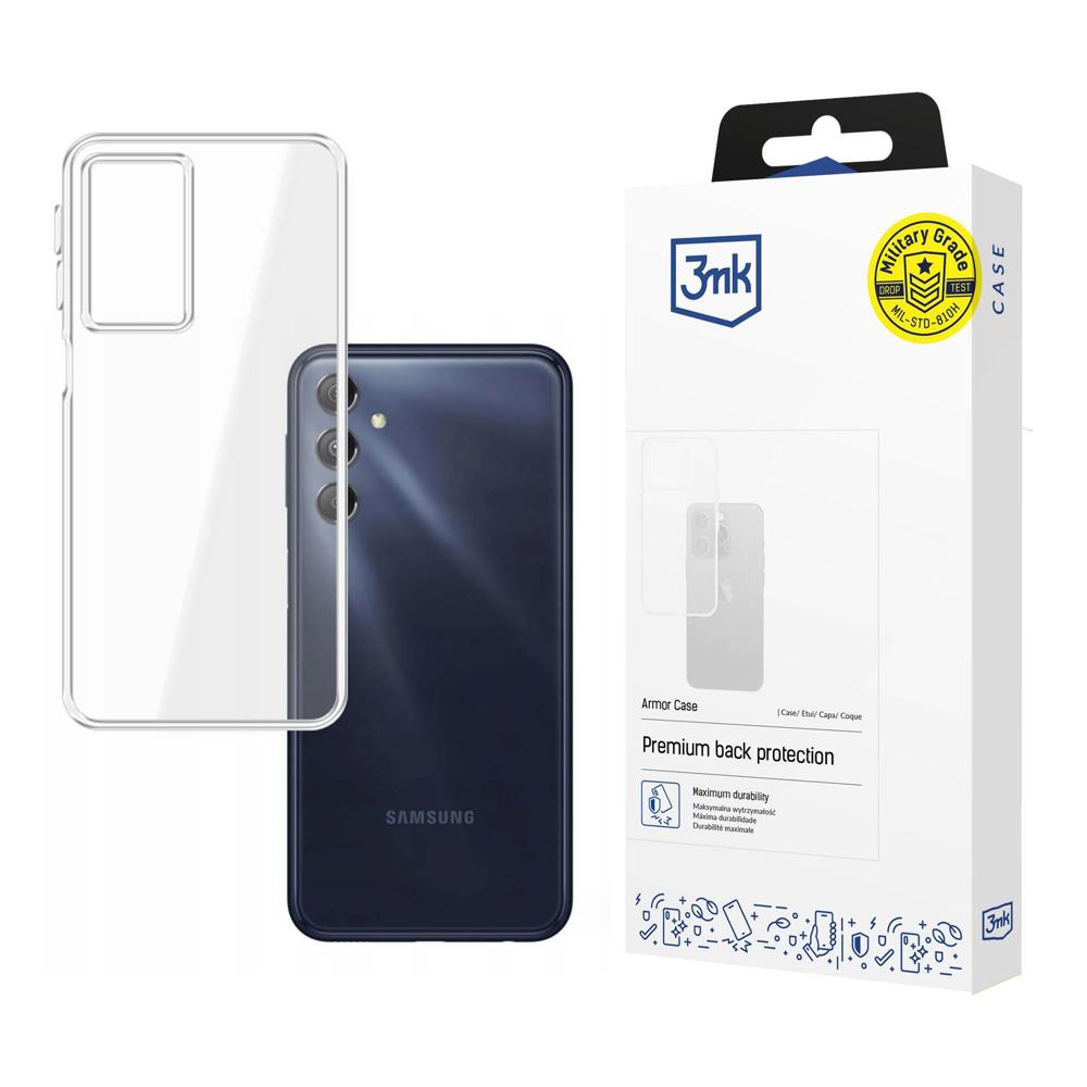 3mk Armor-etui til Samsung Galaxy M34 5G – gennemsigtigt