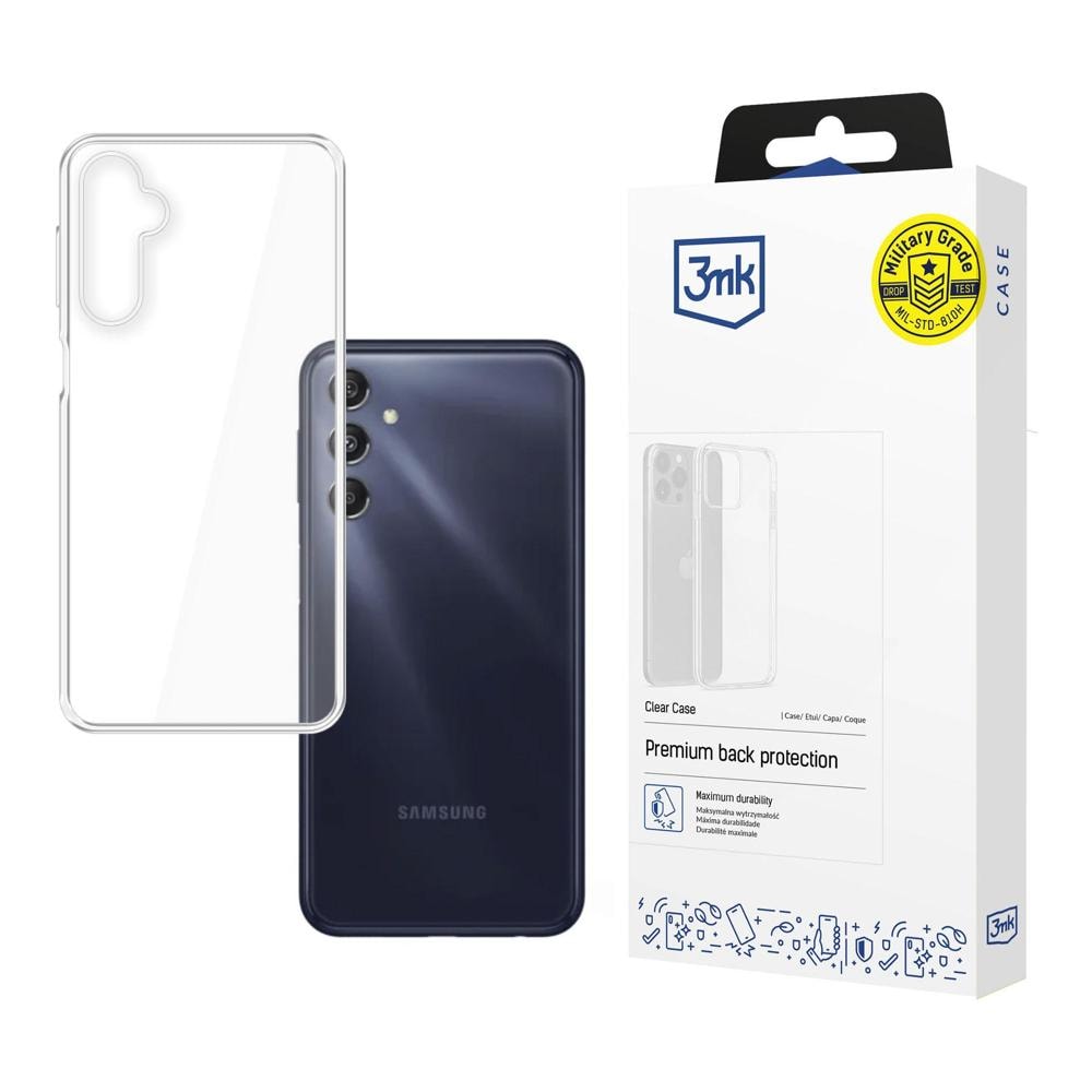 3mk gennemsigtigt cover til Samsung Galaxy M34 5G – gennemsigtigt