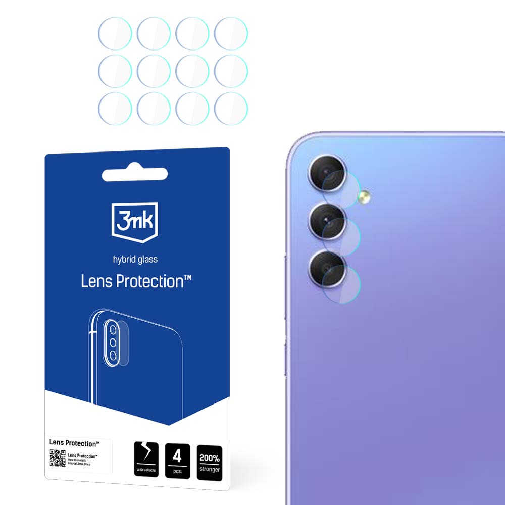 3mk Lens Protection™ hybridkameraglas til Samsung Galaxy A35 / A55 5G