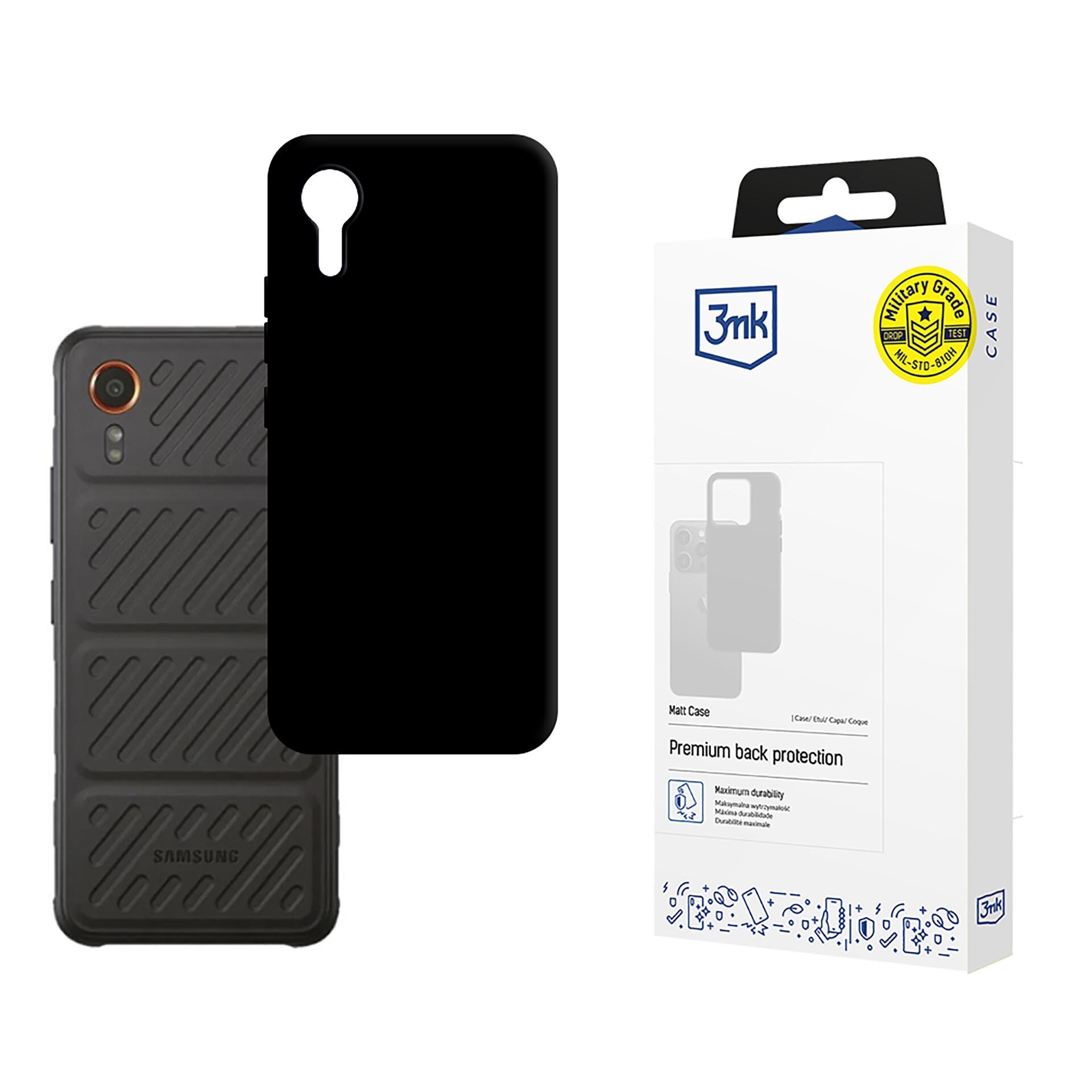 3mk mat etui til Samsung Galaxy XCover 7 – sort