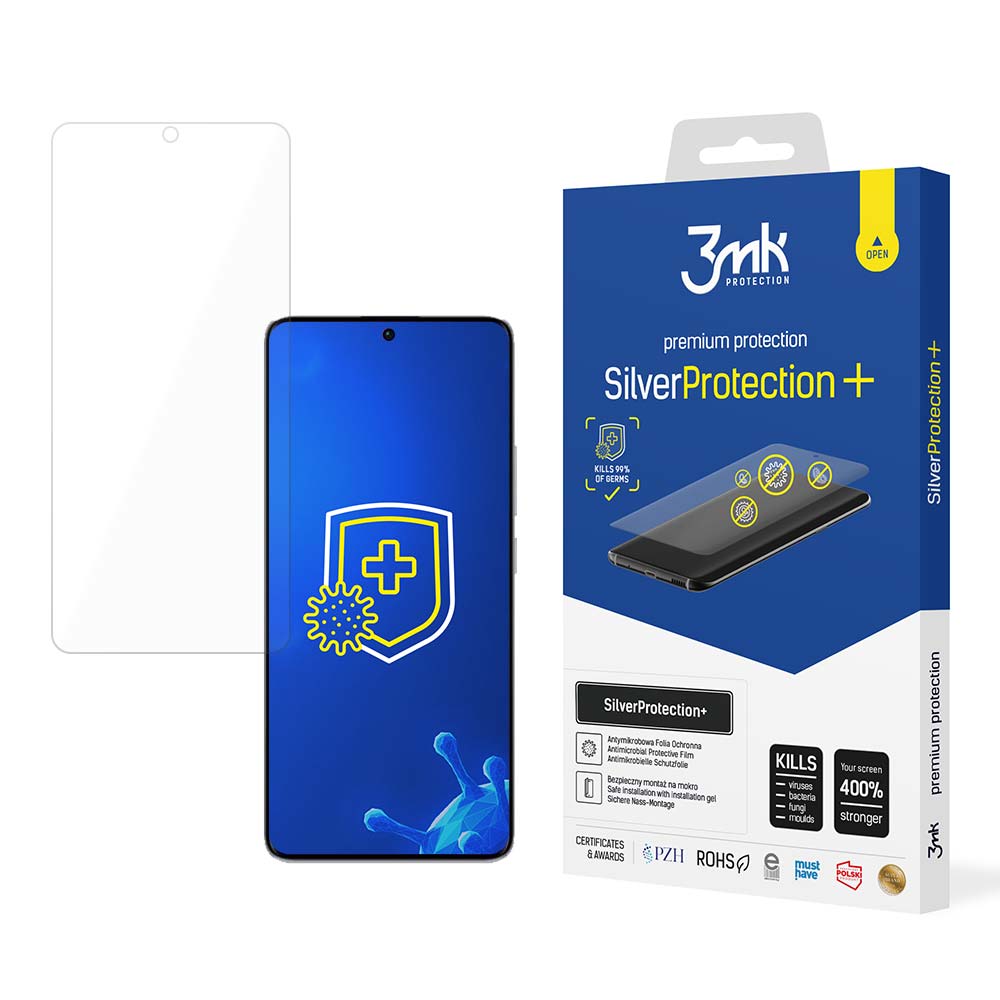 3mk SilverProtection+ beskyttelsesfolie til Xiaomi Redmi Note 13 Pro+