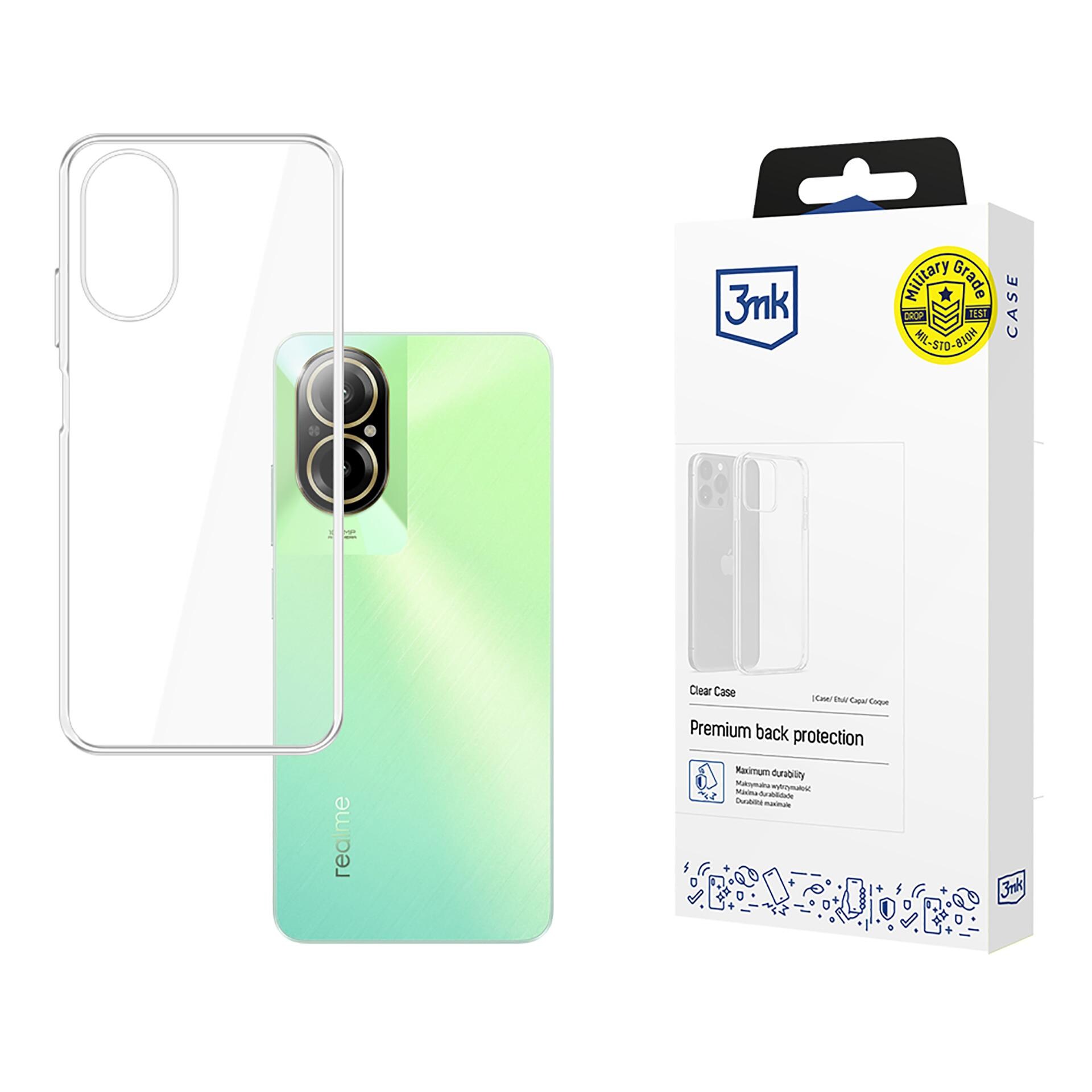 3mk gennemsigtigt cover til Xiaomi Realme C67 – gennemsigtigt