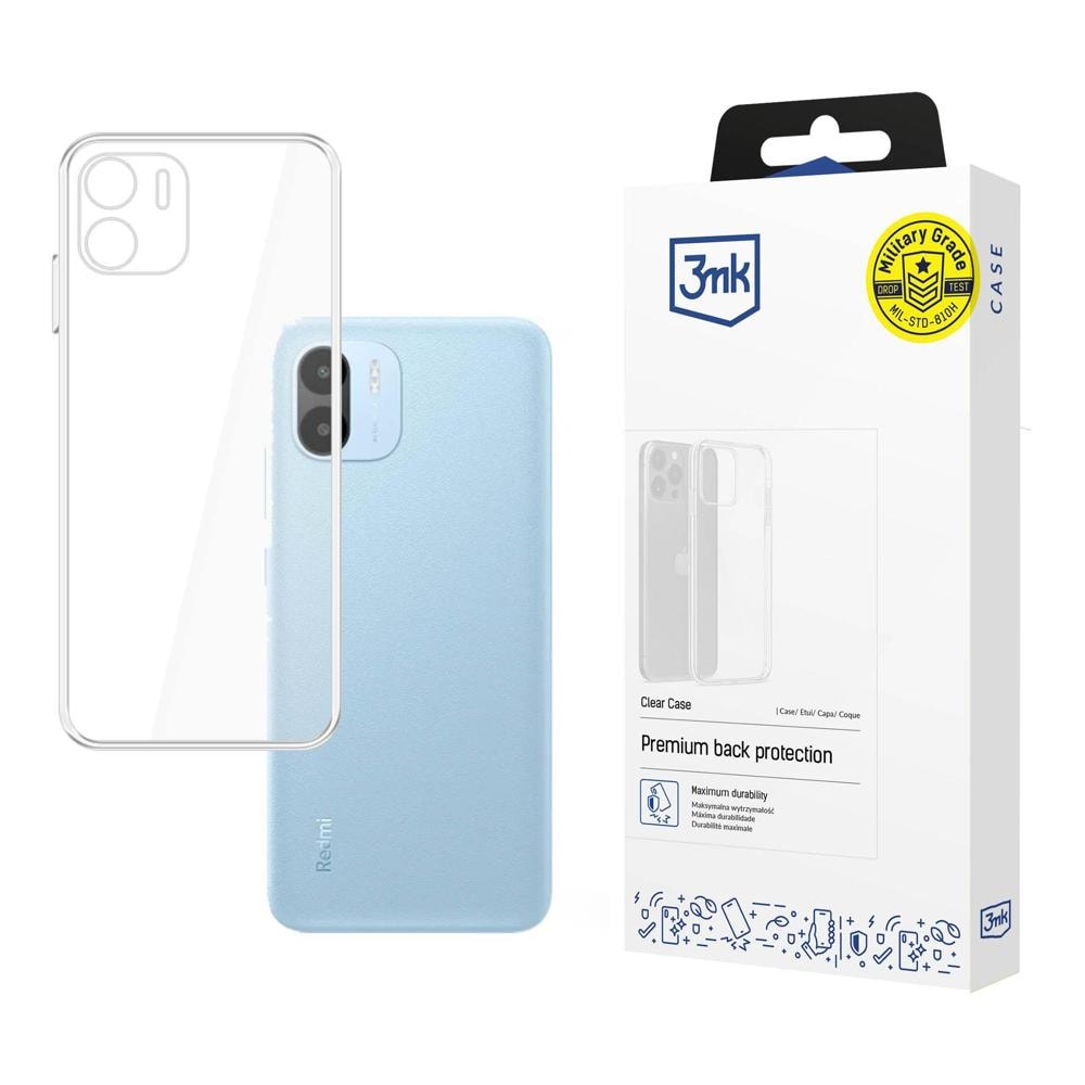 3mk gennemsigtigt cover til Xiaomi Redmi A2 – gennemsigtigt