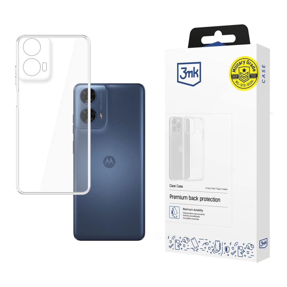 3mk gennemsigtigt cover til Motorola Moto G24 Power – gennemsigtigt