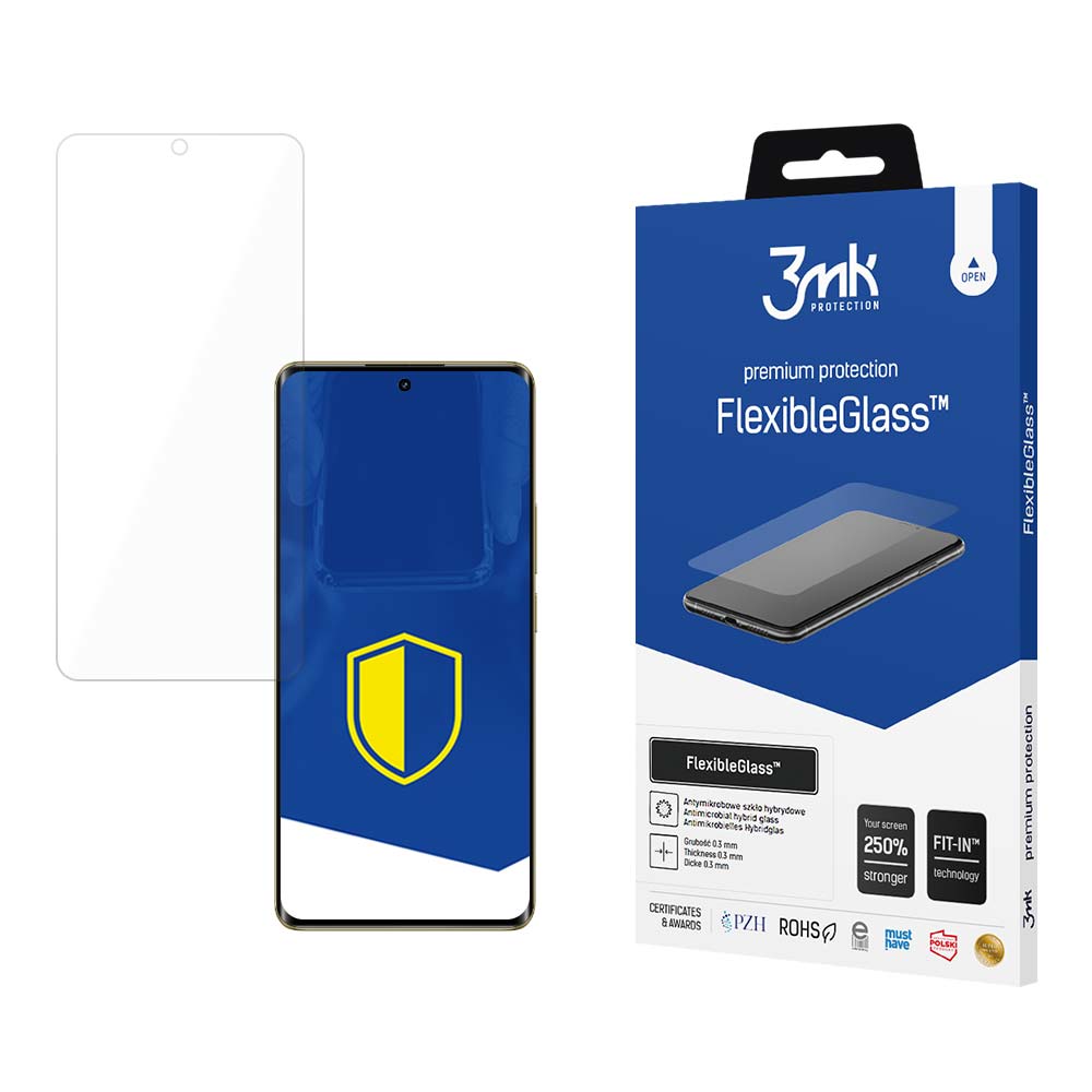 Hybrid Glass 3mk FlexibleGlass på Realme 12 5G
