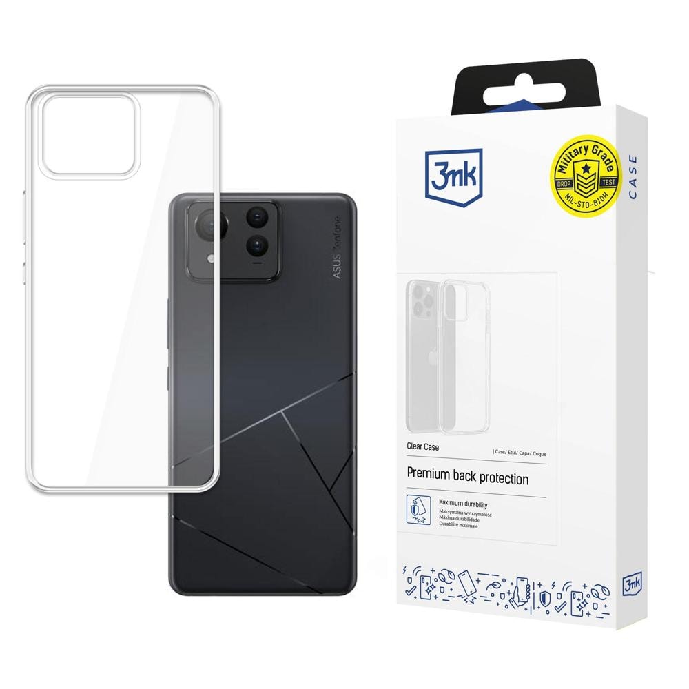 3mk gennemsigtigt cover til Asus Zenfone 11 Ultra – gennemsigtigt