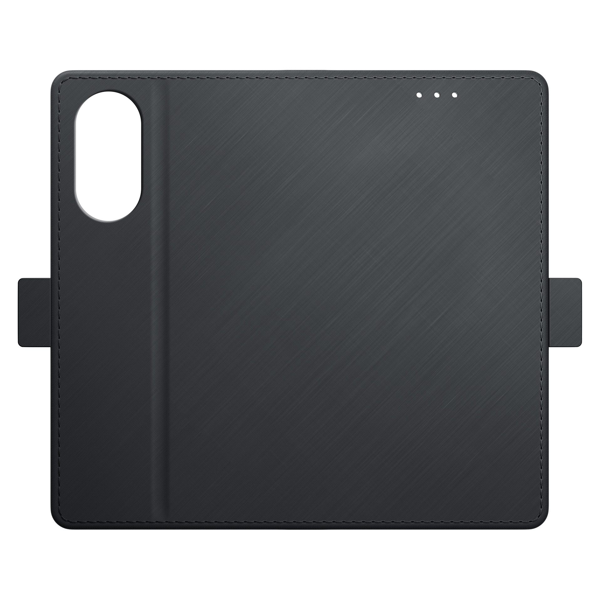 3mk-lommebog til Oppo A58 4G – Sort