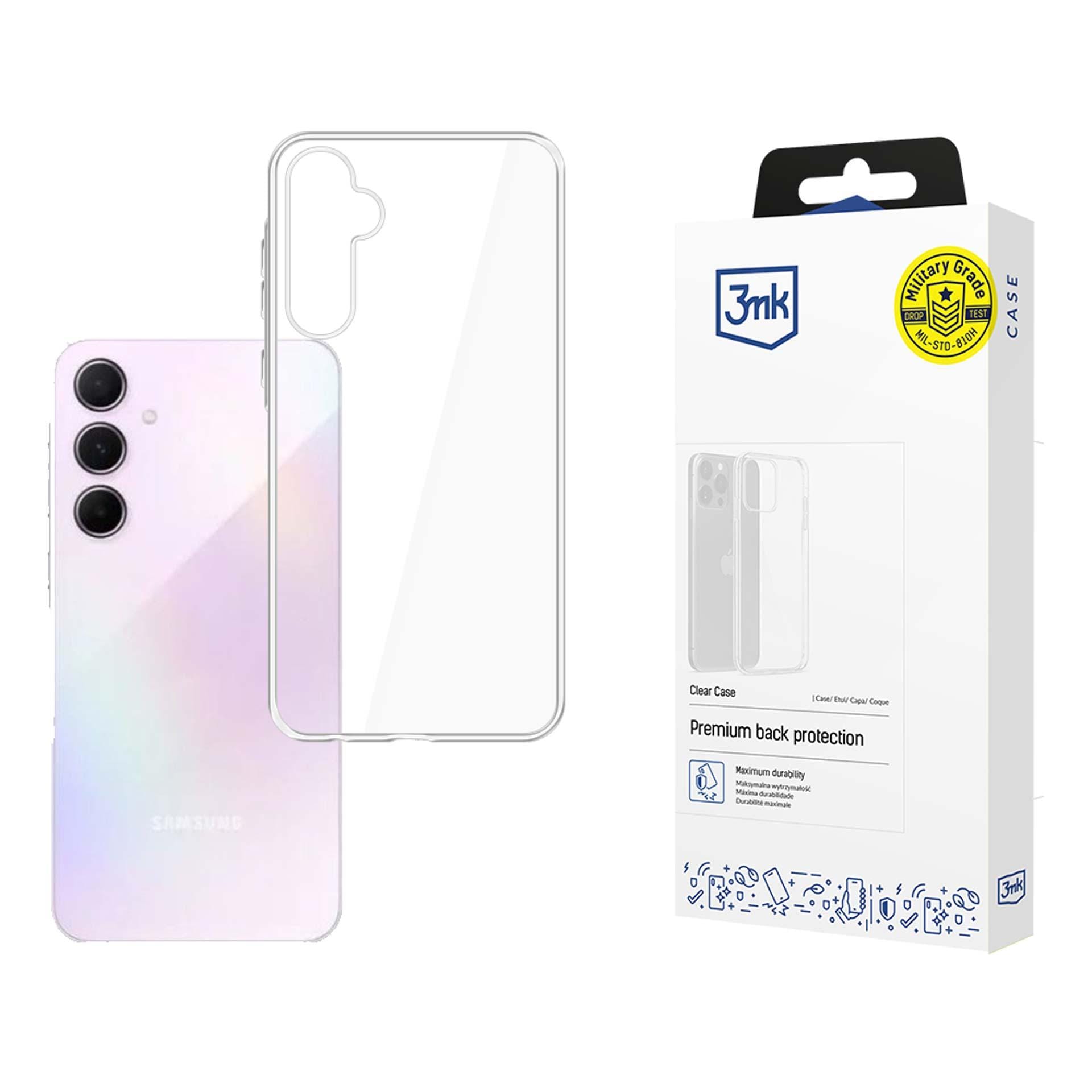 3mk gennemsigtigt cover til Samsung Galaxy M35 5G – gennemsigtigt