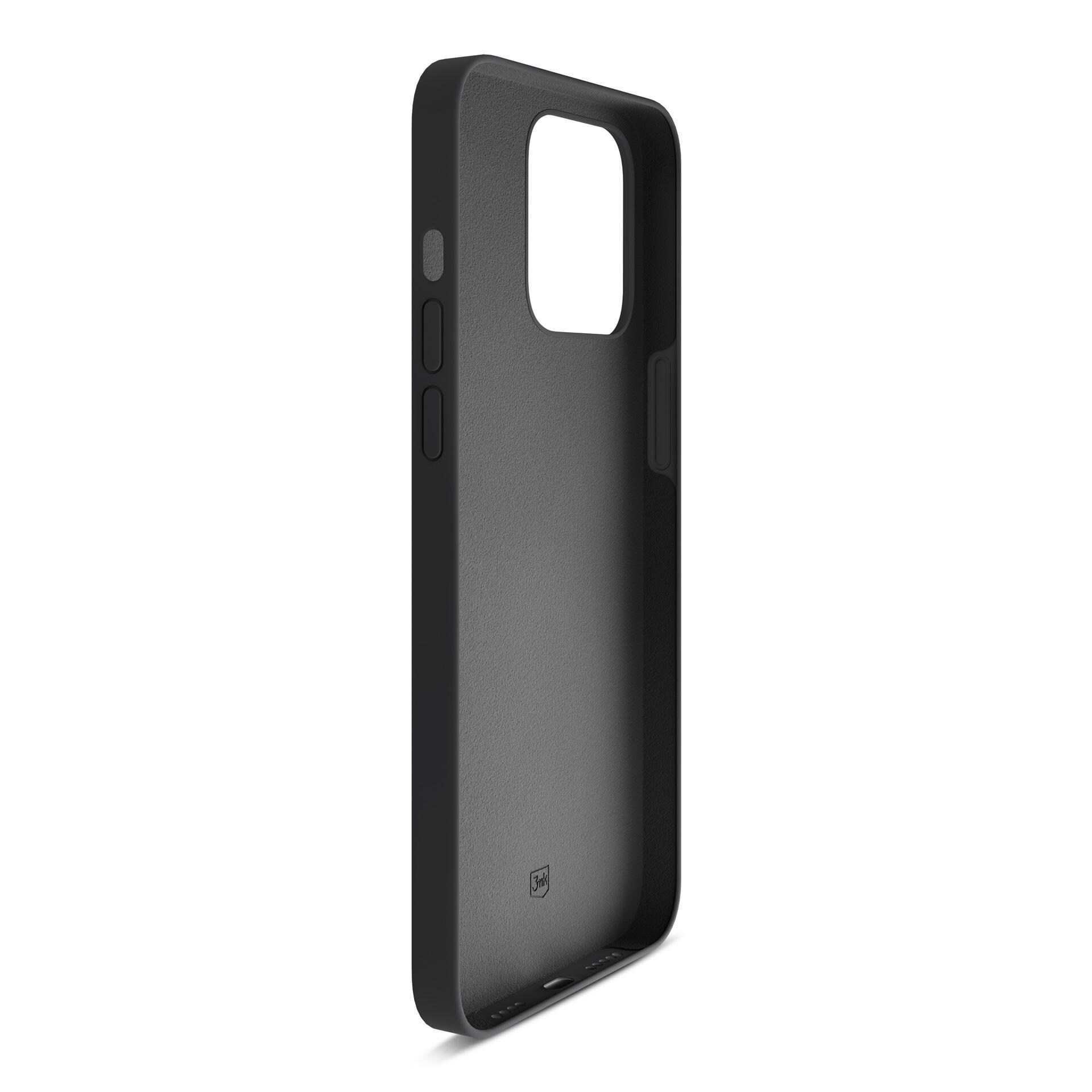 3mk silikoneetui til iPhone 16 Pro Max – sort