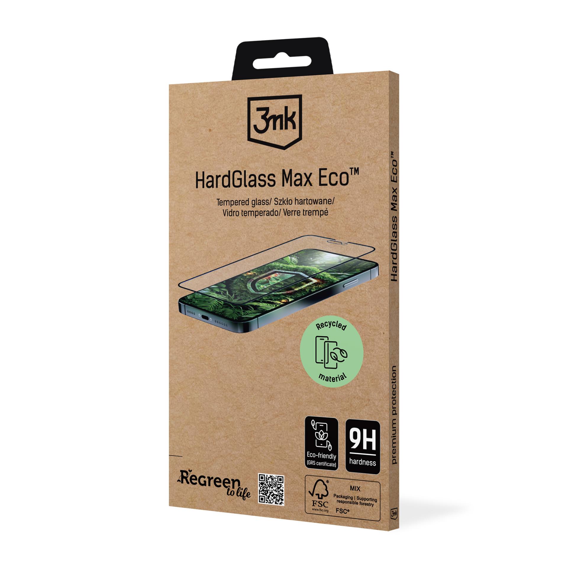 Hærdet glas 3mk HardGlass Max Eco til Apple iPhone 14 Pro Max