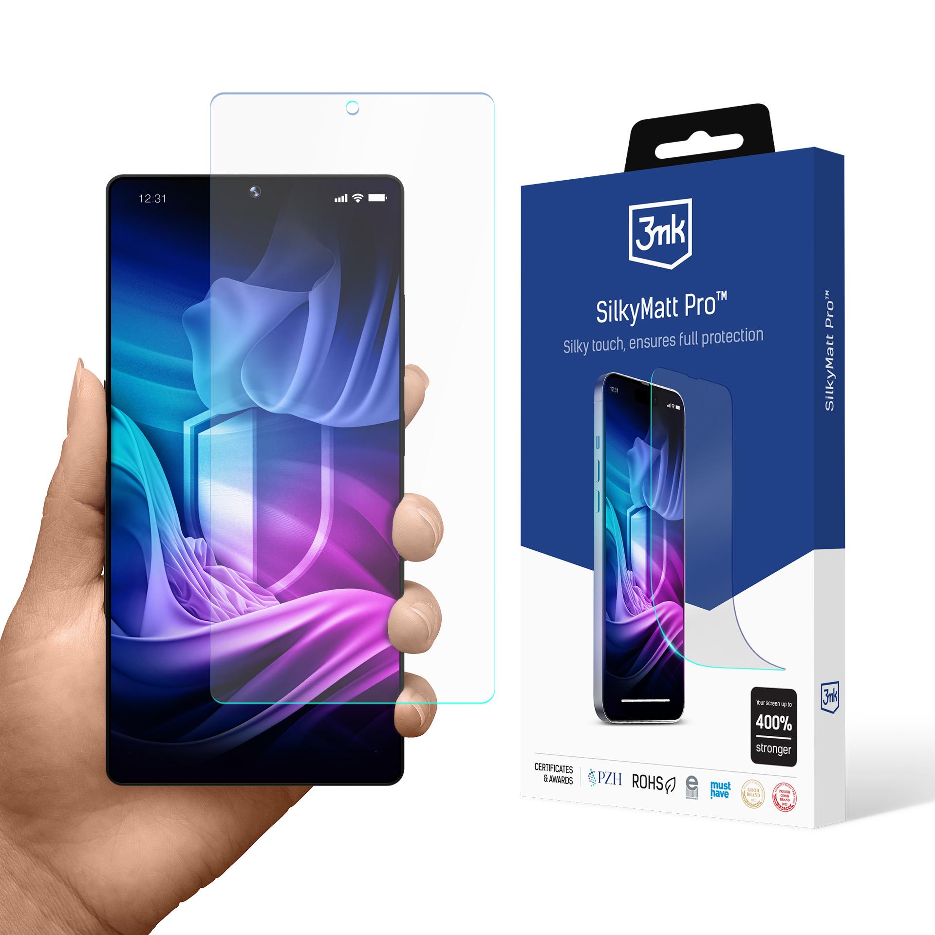 Beskyttelsesfilm, mat, 3mk Silky Matt Pro til Samsung Galaxy S25 Ultra