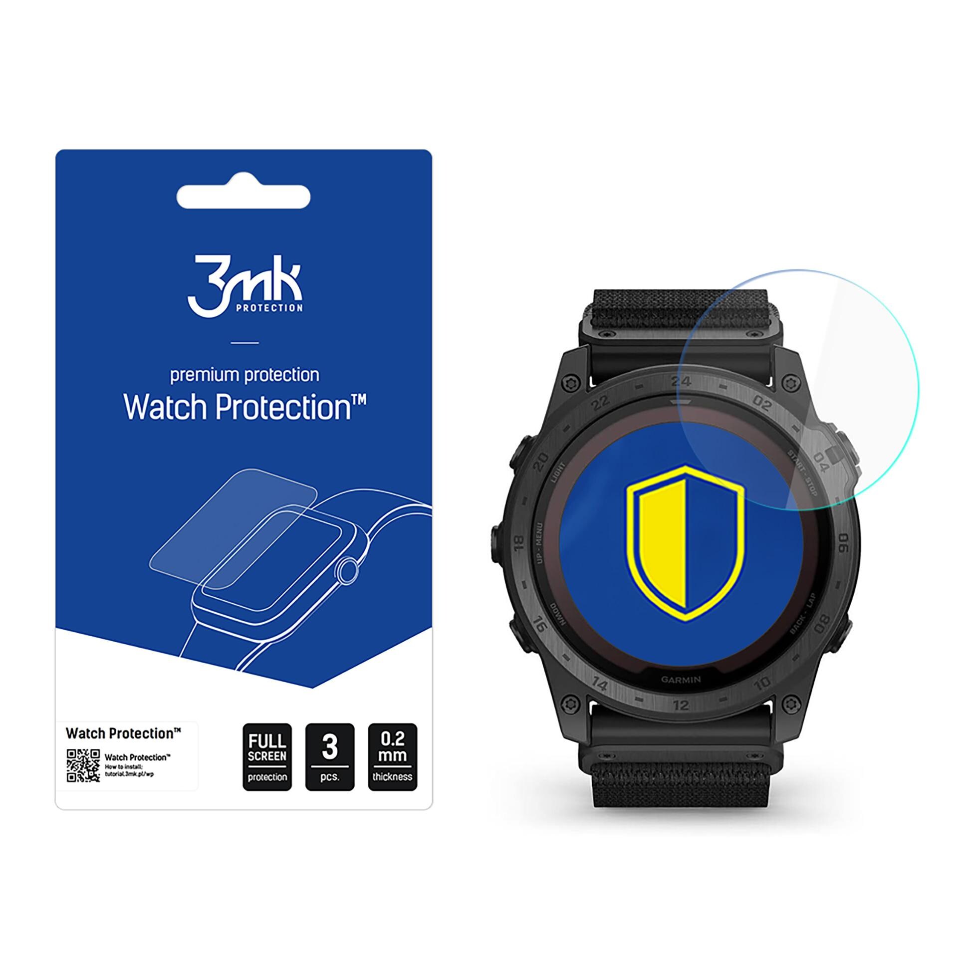 Hybrid Glass 3mk urbeskyttelse FlexibleGlass til Garmin Tactix 7 Pro