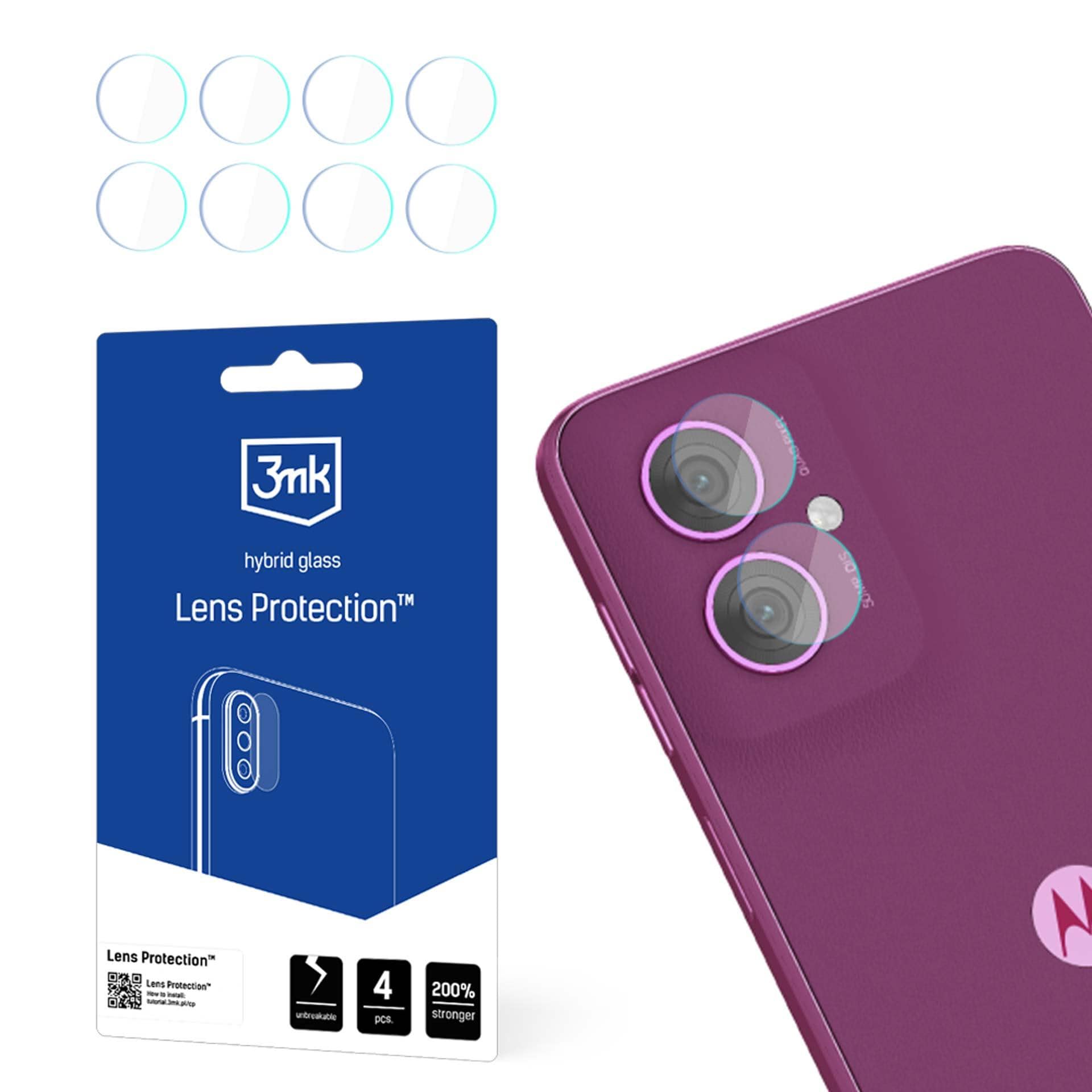 3mk Hybrid-kamerafilm til Motorola Moto G55 5G