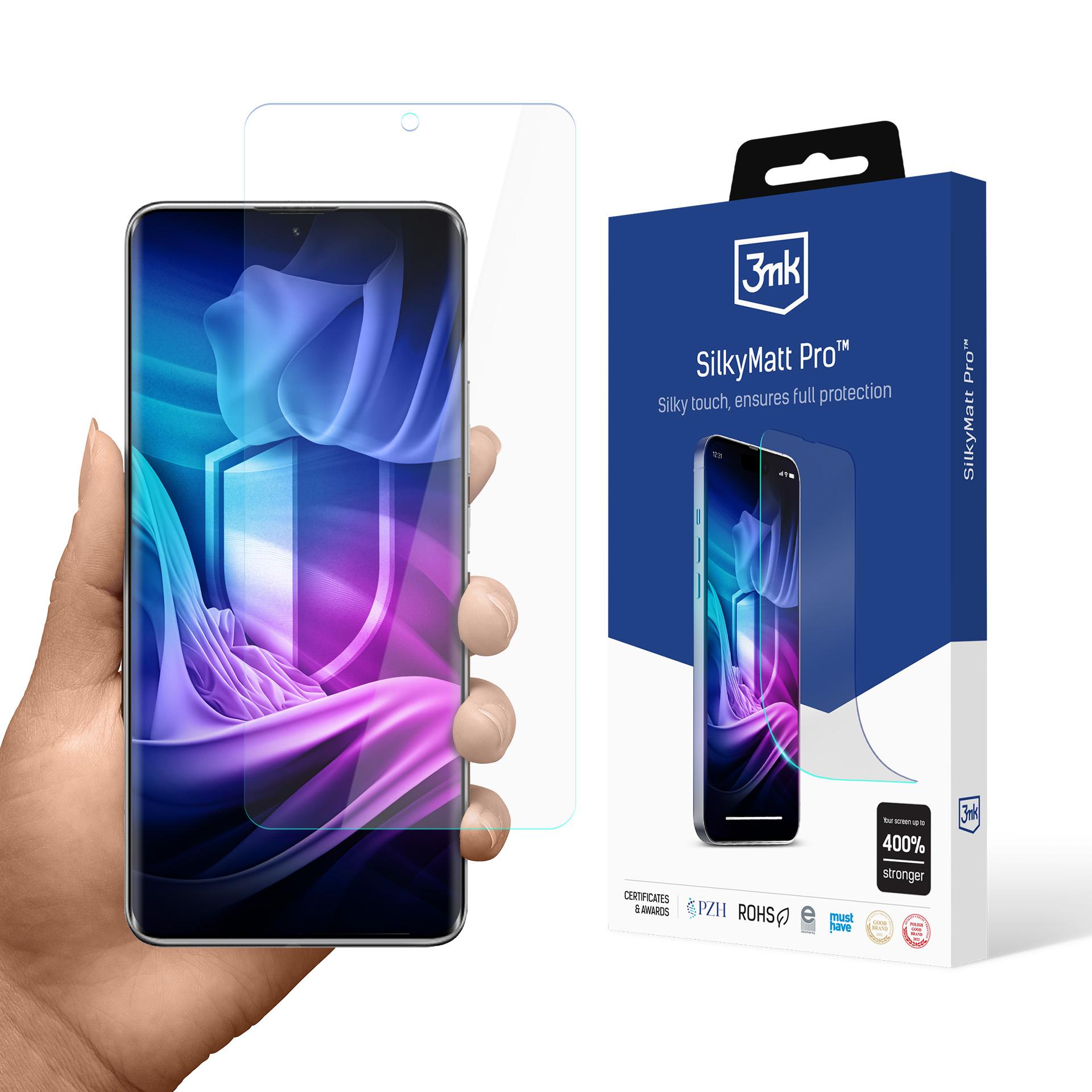 Mat beskyttelsesfilm 3mk Silky Matt Pro til Xiaomi Redmi Note 14 Pro