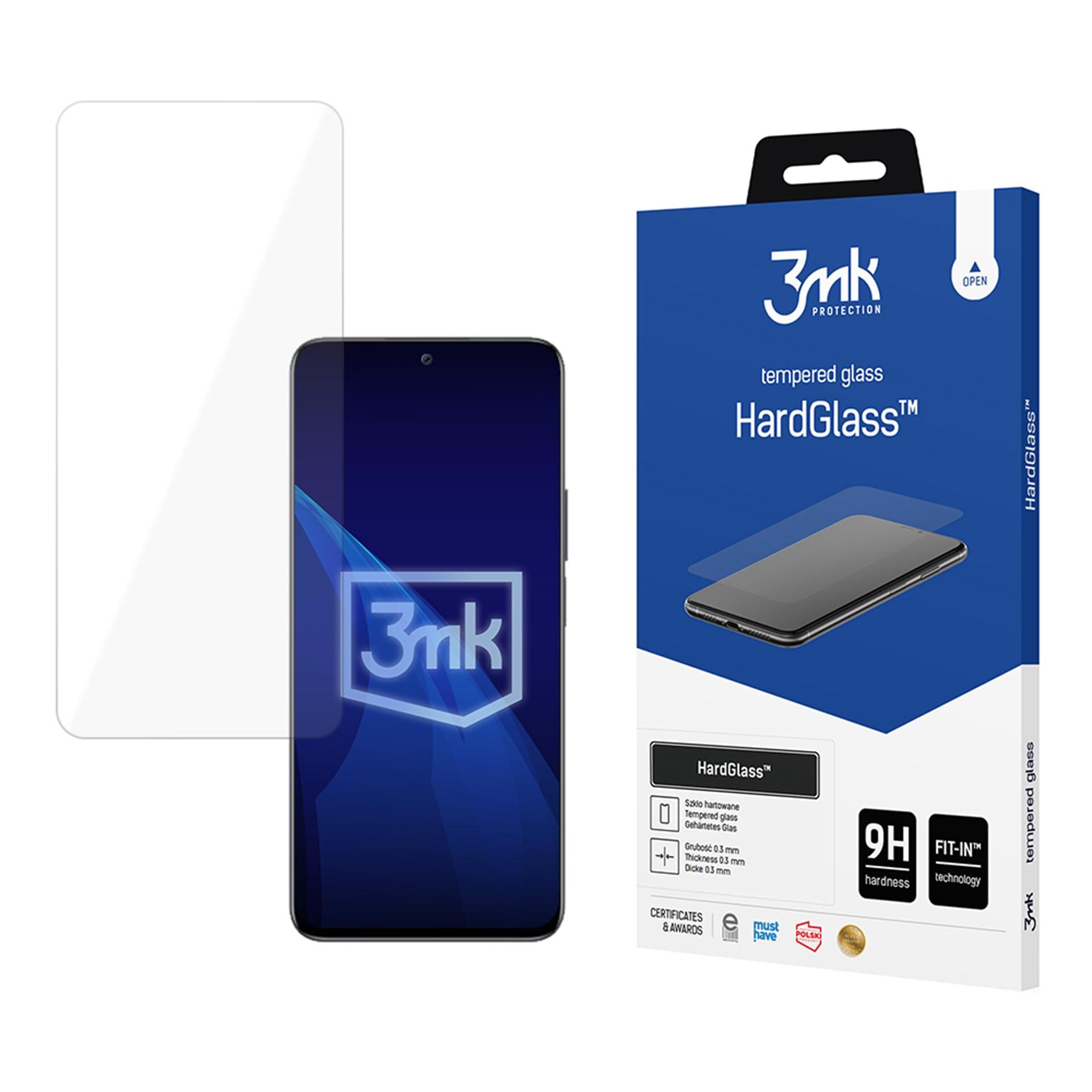 Hærdet glas 3mk HardGlass™ til Honor 90 Lite