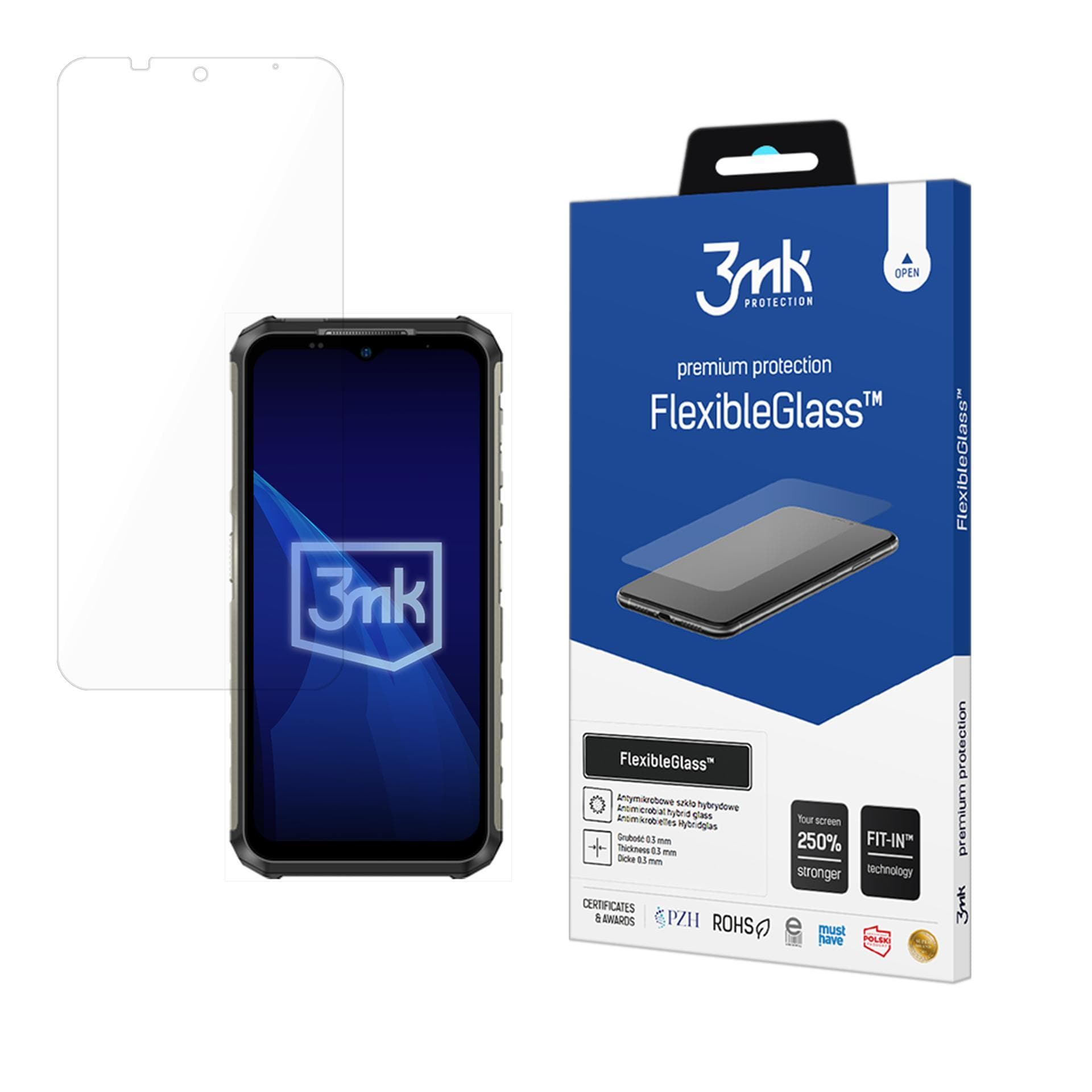 3mk FlexibleGlass™ hybridglas til Ulefone Armor 22