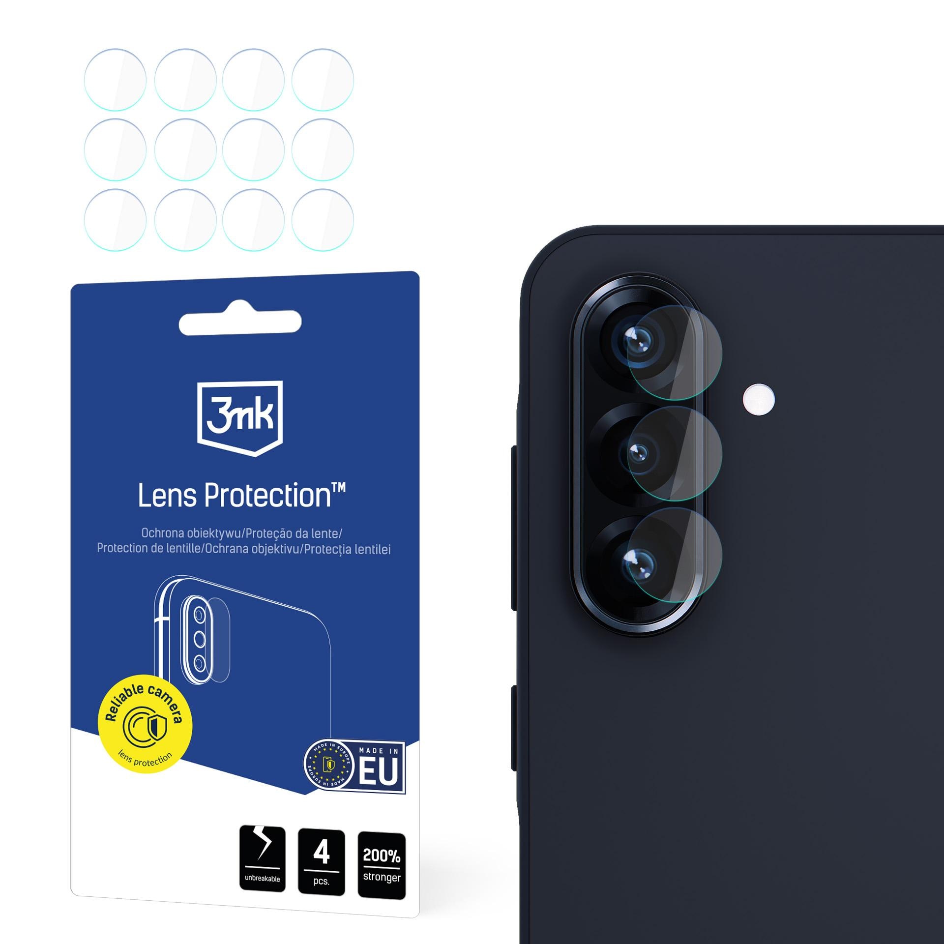Hybridglas til kameralinser – 3mk-linsebeskyttelse til Samsung Galaxy A36 5G