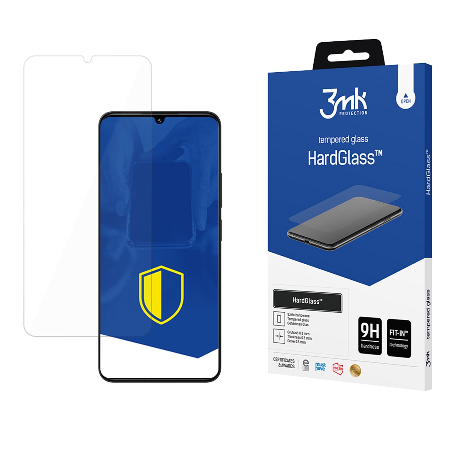 Hærdet glas 3mk HardGlass™ til Xiaomi Poco C75