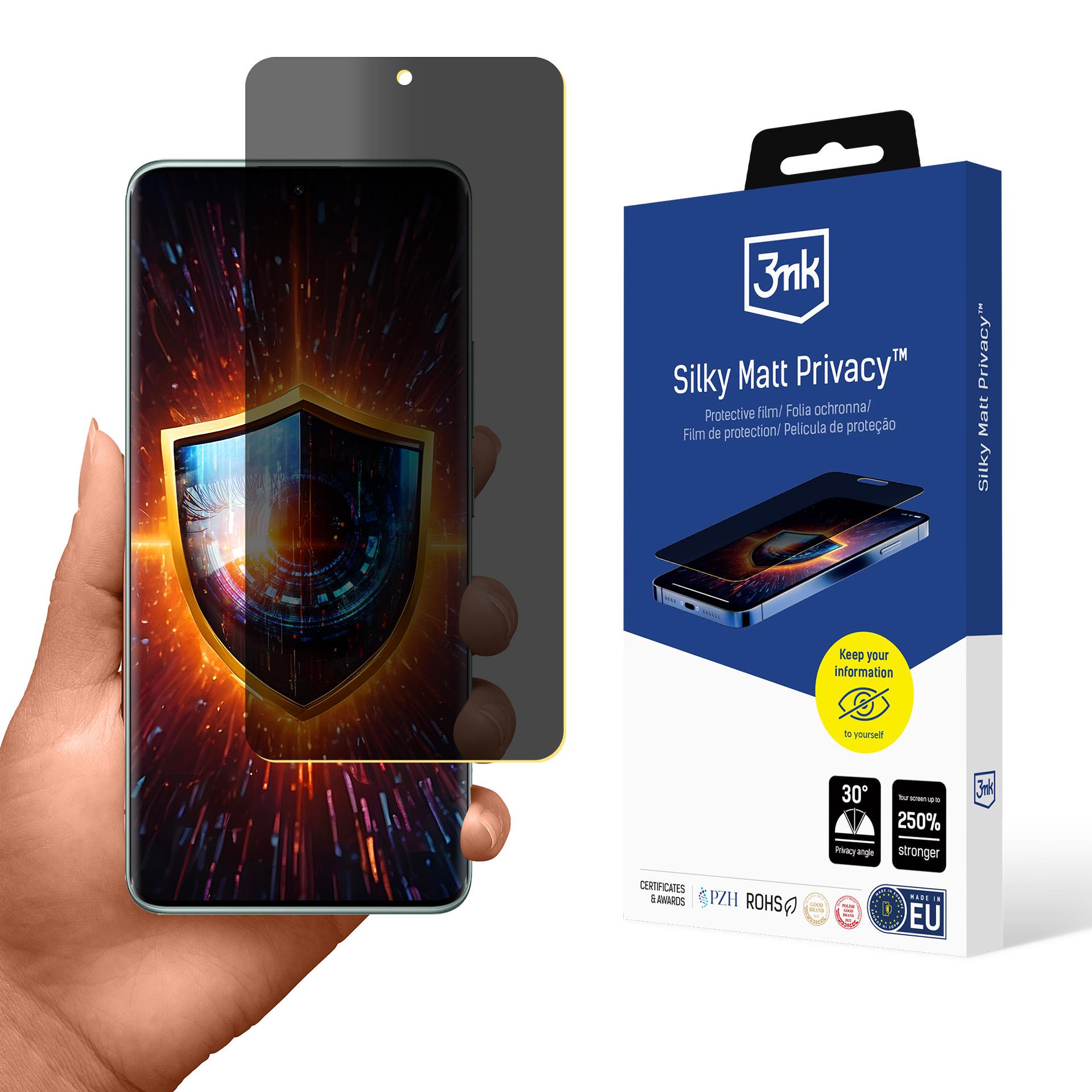 Privatlivsfilm 3mk Silky Matt til Xiaomi Redmi Note 14 Pro+