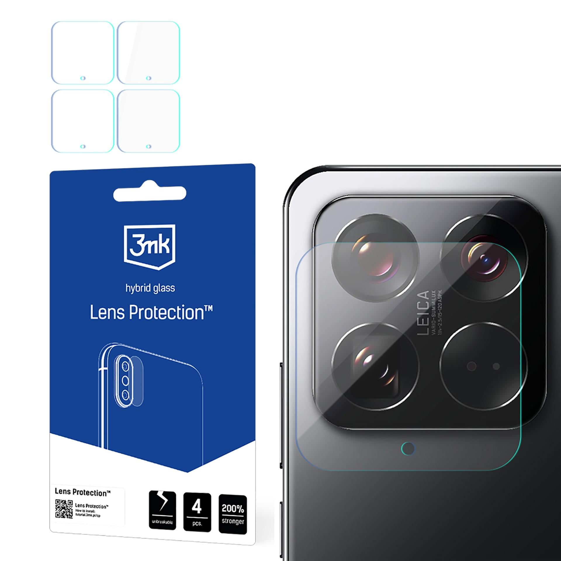 Kameralinsglas 3mk linsebeskyttelse til Xiaomi 15