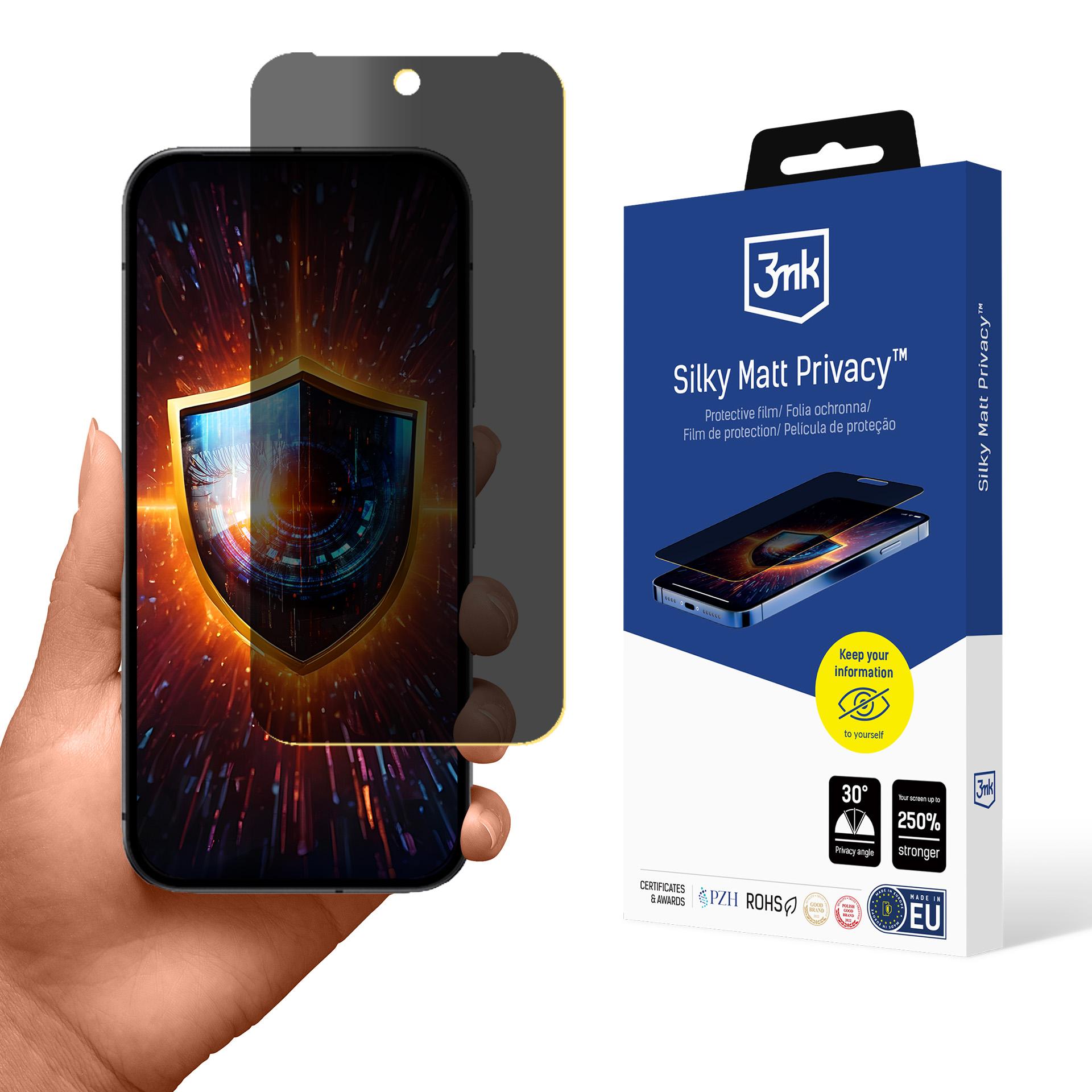 Privatlivsbeskyttelsesfilm 3mk Silky Matt Privacy til Google Pixel 9A