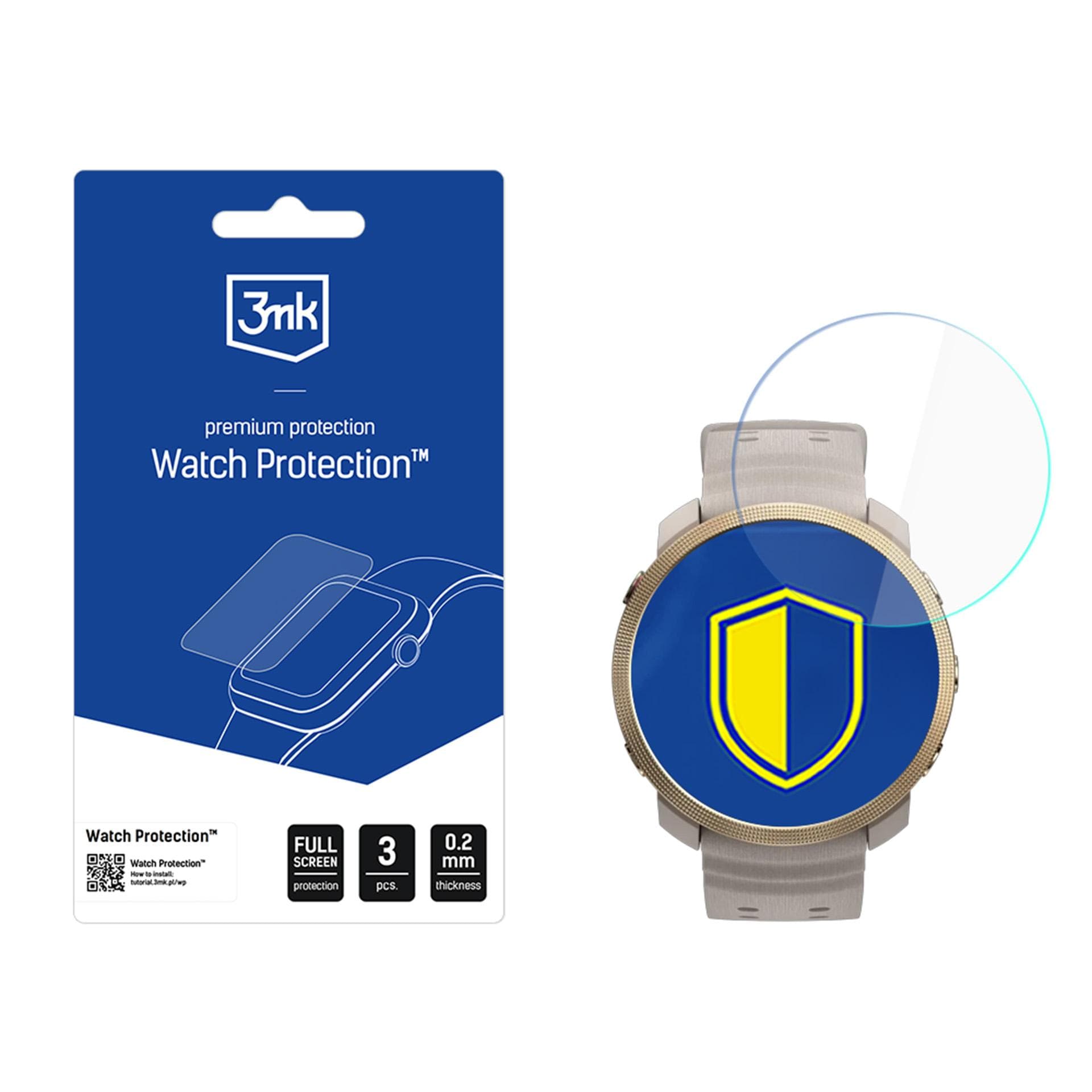 3mk Watch Protection FlexibleGlass hybridglas til Polar Vantage M3